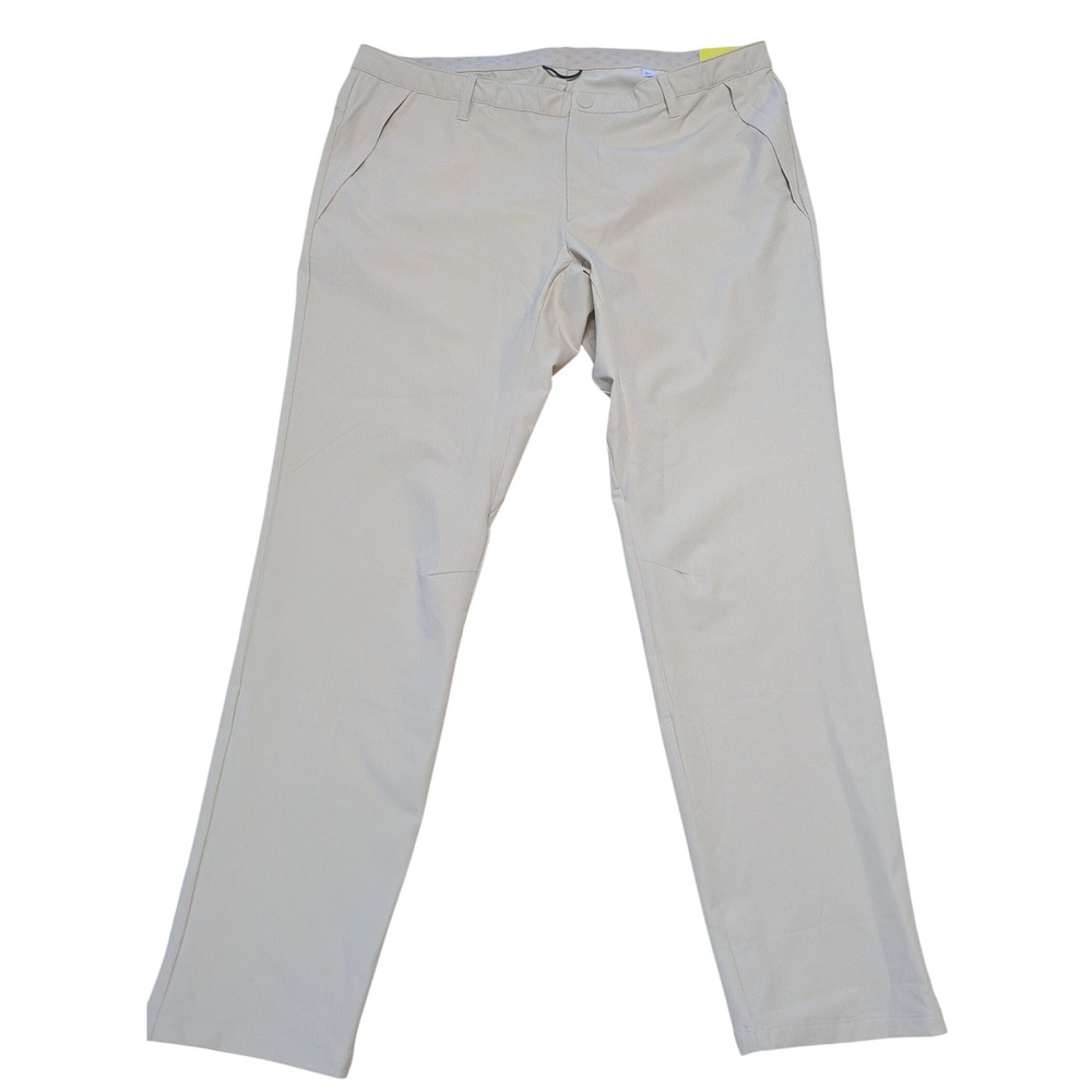 NWT All in Motion Travel Trouser Light‎ Gray Water Repellent Pants 40x32 NEW
